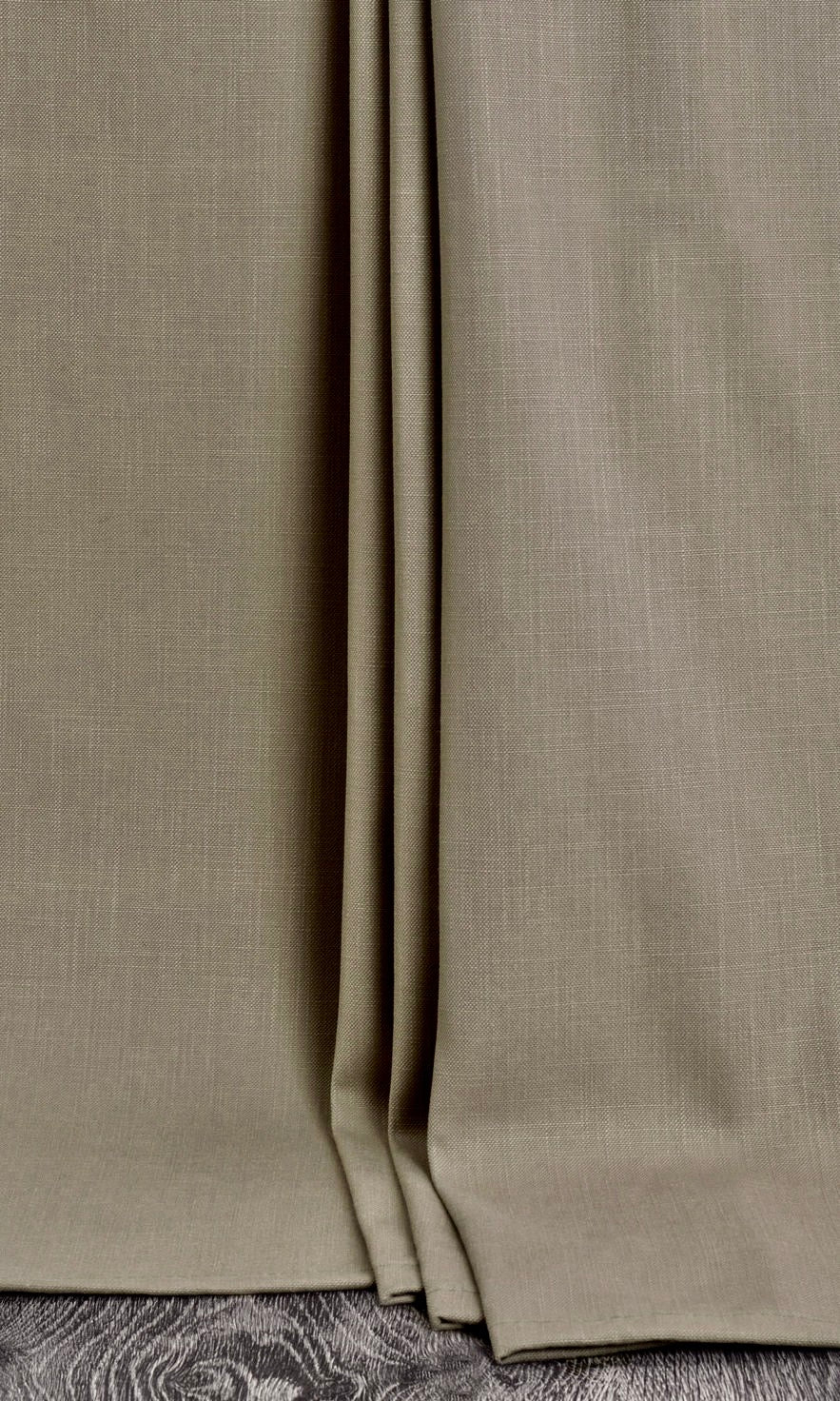 Poly-Cotton Blend Home Textile Fabric Material By the Metre (Coffee Brown)