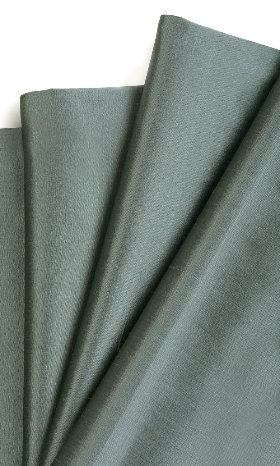 Shantung Silk Home Textile Fabric Material By the Metre (Ocean/ Teal Blue)