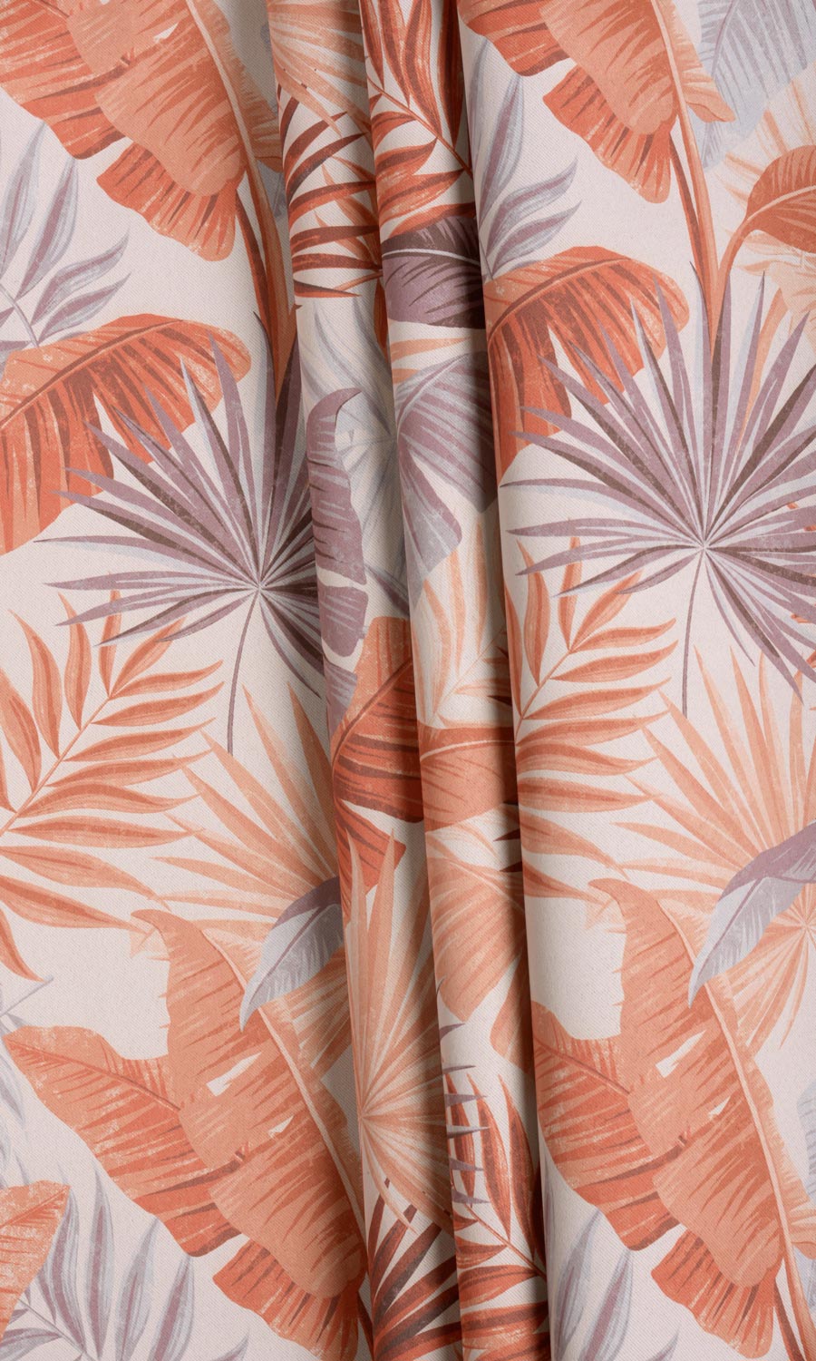 Botanical Floral Roman Blinds & Window Shades (Burnt Orange)