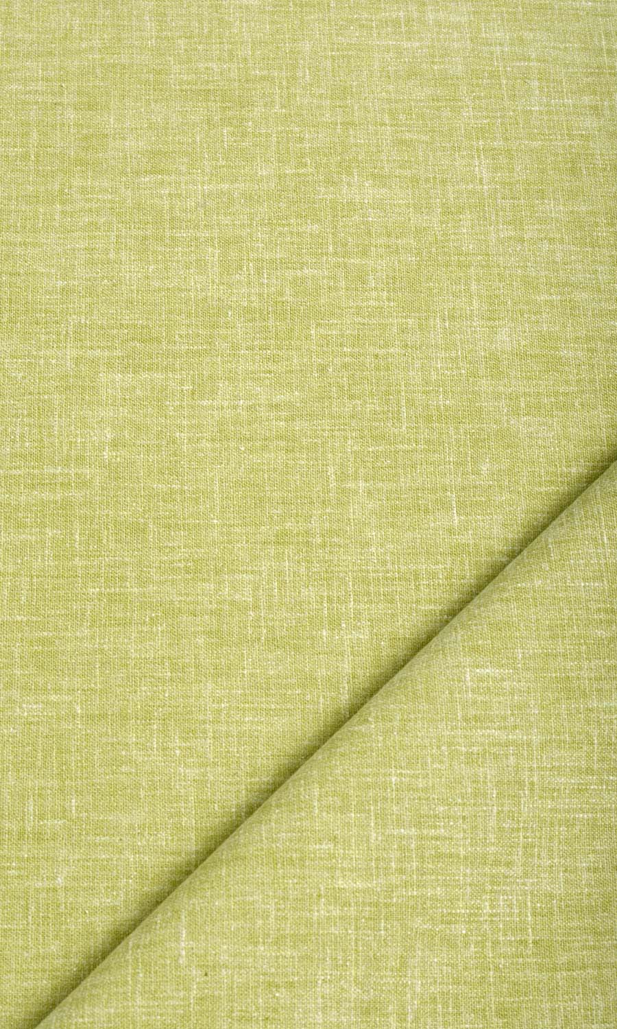 Poly-Cotton Blend Home Textile Fabric Material Sample (Green)