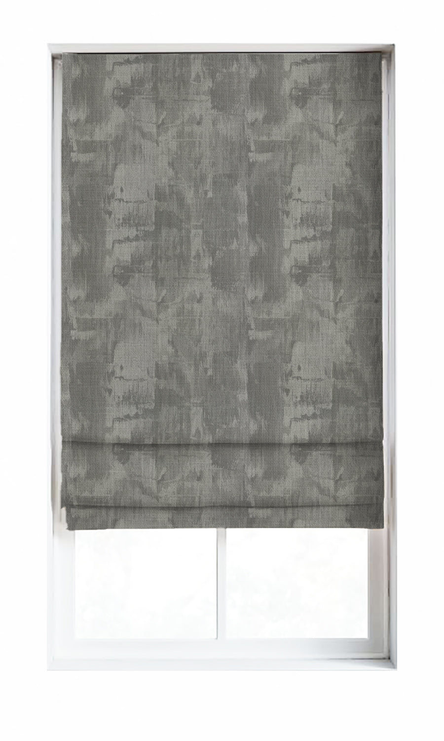 Striped Home Décor Fabric Sample (Dove Grey/ Slate)