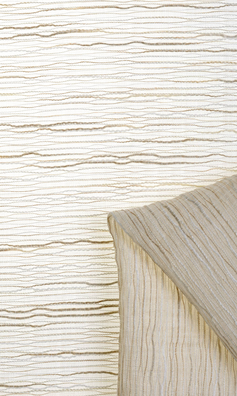 Sheer  Made-to-Measure Roman Blinds (Warm Ivory)
