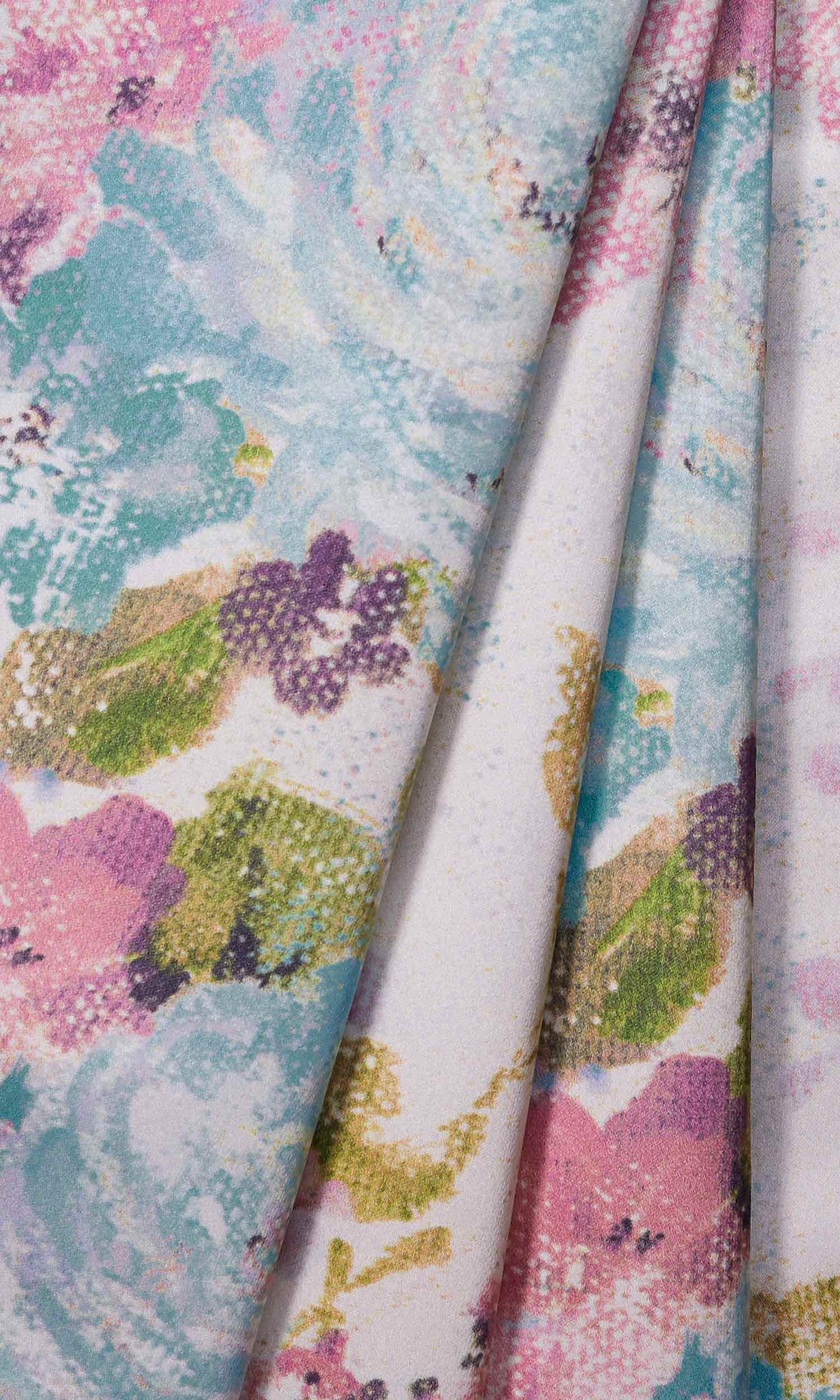 Floral Blinds (Pink/ Blue/ White) for Living, Bedroom, Kitchen, Bathroom