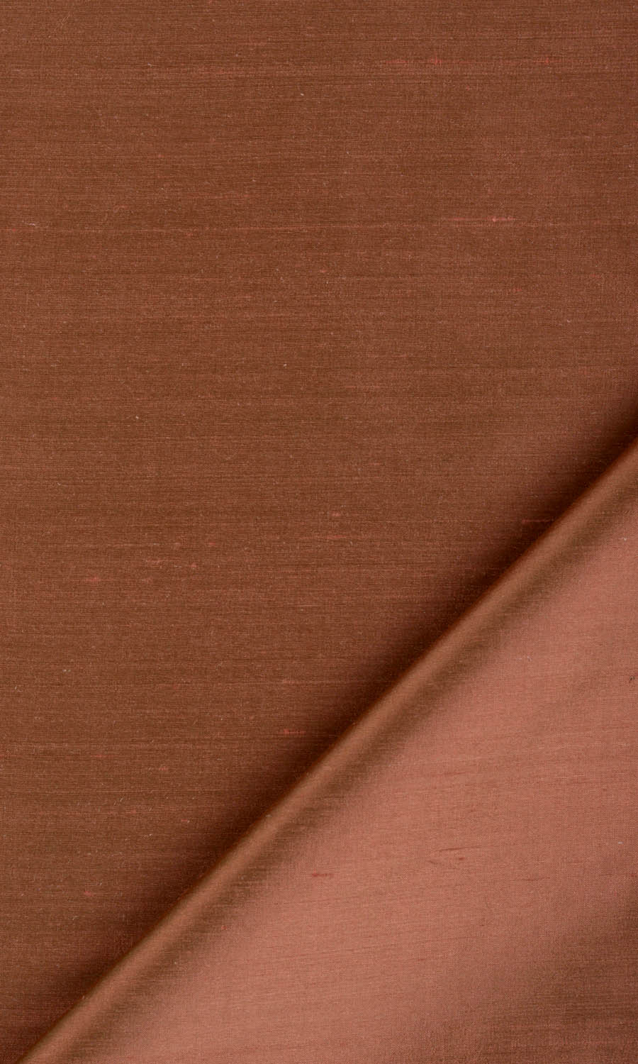 Shantung Silk Free Fabric Material Sample (Deep Orange)