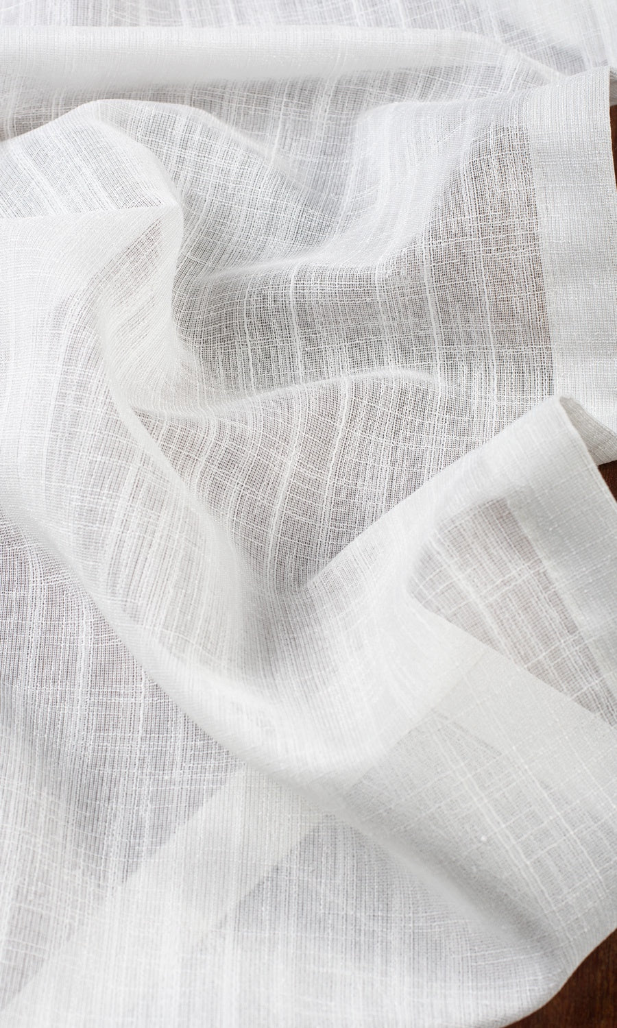 Plain Sheer Roman Blinds & Window Shades (White)