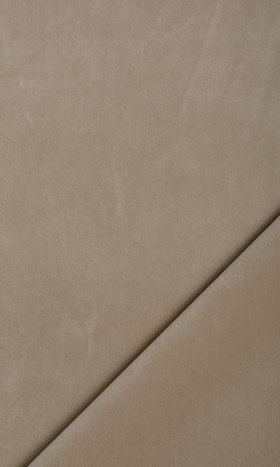 Velvet Fabric Blinds (Deep Taupe) Extra Long Short Wide