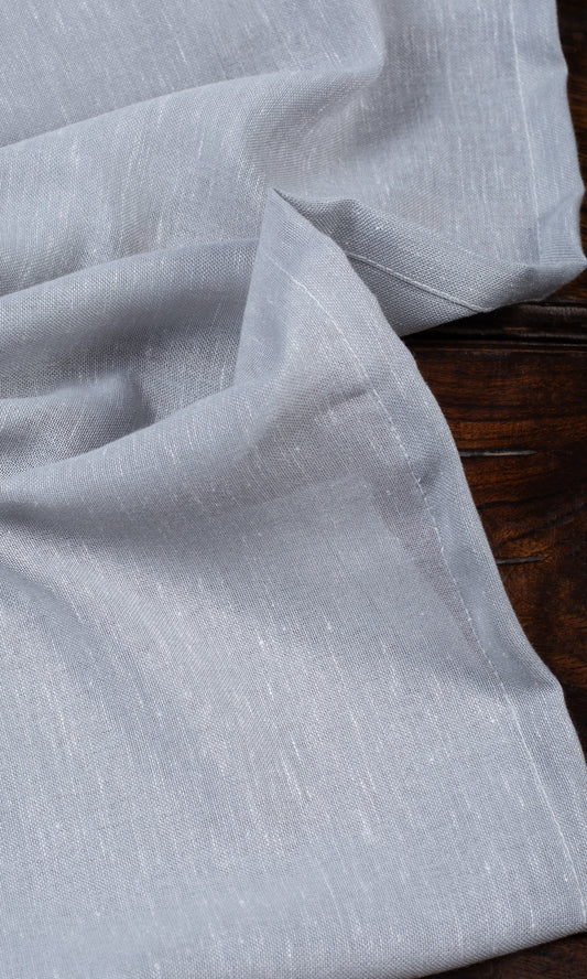 Plain Sheer Fabric Blinds (Gray)