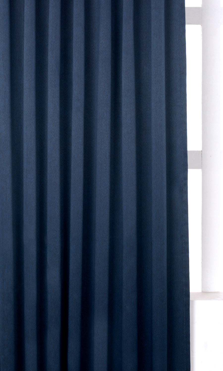 Blackout Fabric Blinds (Blue) for Living, Bedroom, Kitchen, Bathroom