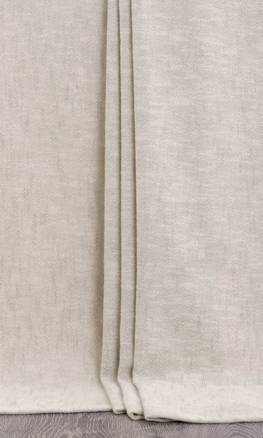 Plain Cotton Home Décor Fabric By the Metre (Grey/ Beige)