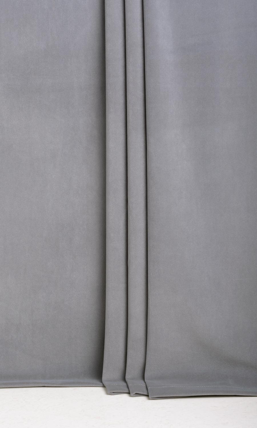 Velvet Made-to-Measure Roman Blinds (Slate Grey)