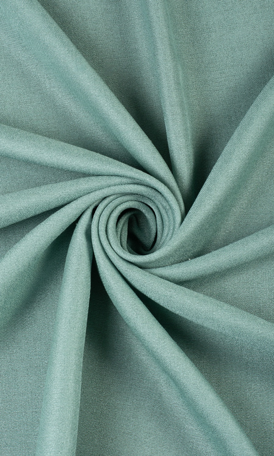 Plain Sheer Home Textile Fabric Material Sample (Turquoise Green)