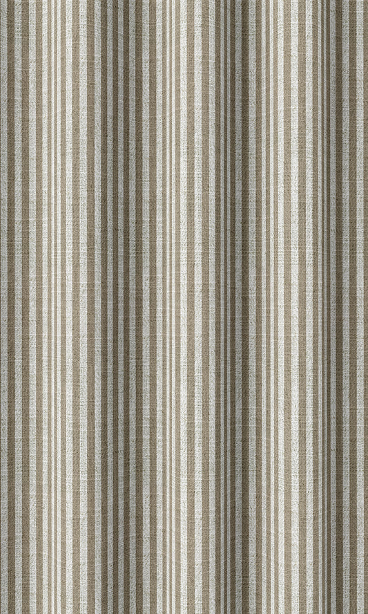 Striped Print Shades (Smoky Brown/ White)