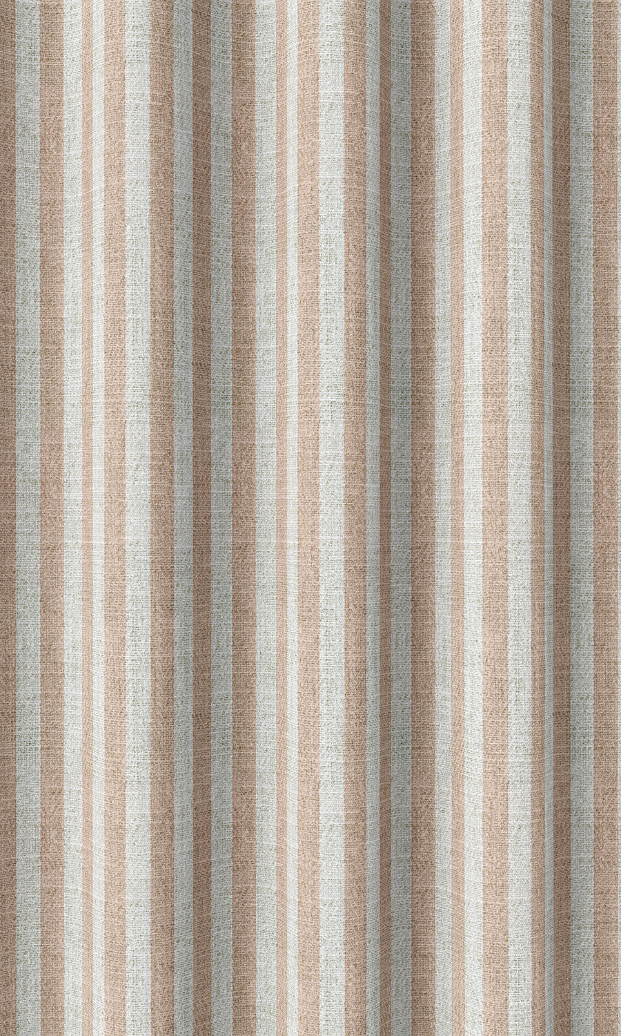 Modern Striped Print Home Décor Fabric By the Metre (Pink/ White)