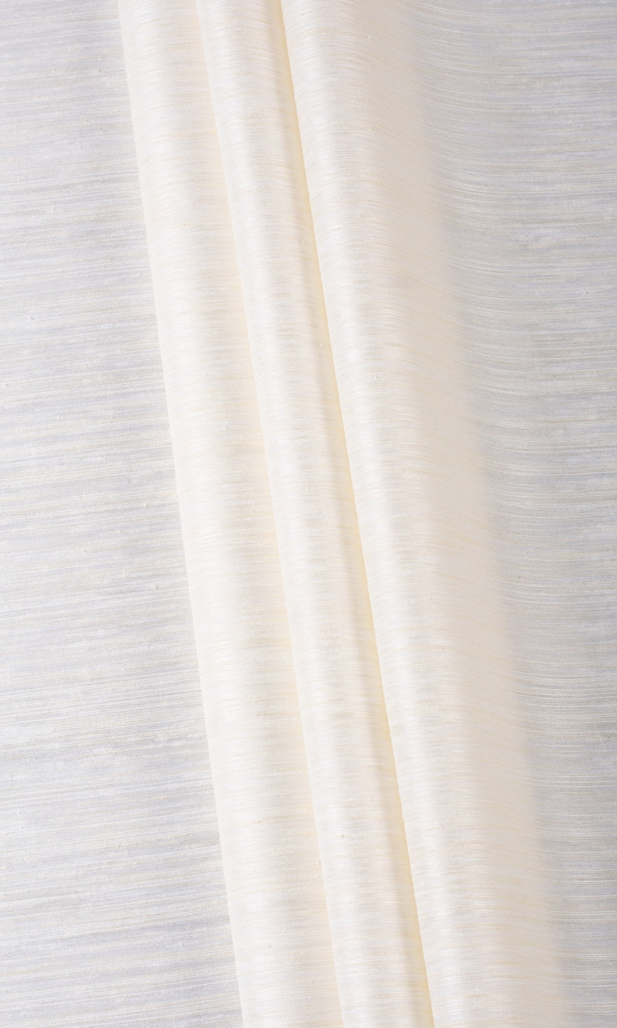 Textured Home Textile Fabric Material Sample (Warm Ivory)