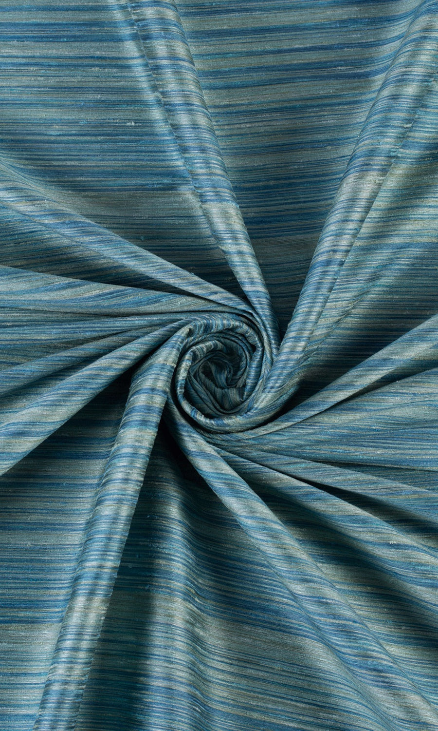 Textured Faux Silk Blinds (Blue/ Grey) Extra Long Short Wide