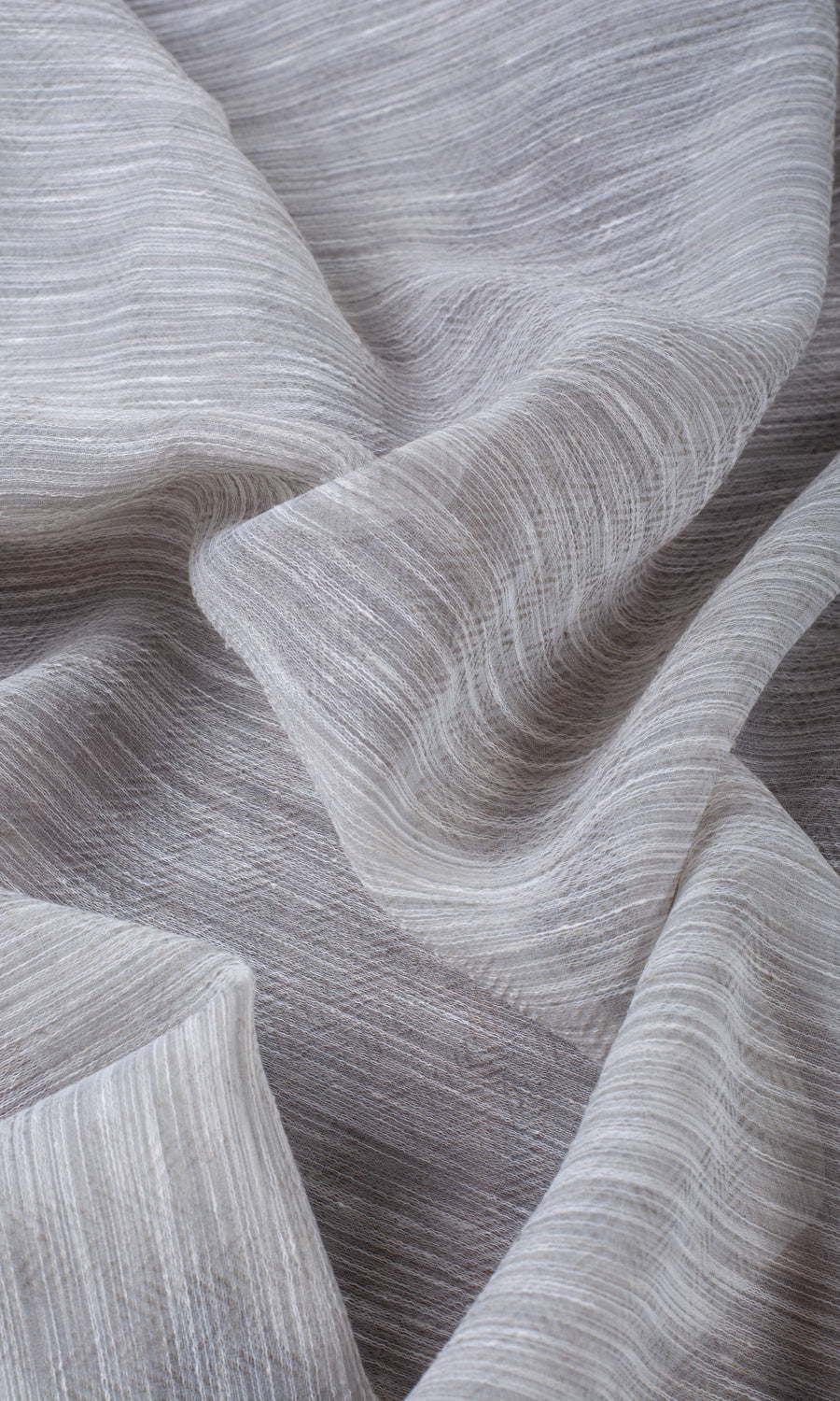 Textured Sheer Blinds (Heather Gray) for Living, Bedroom, Kitchen, Bathroom