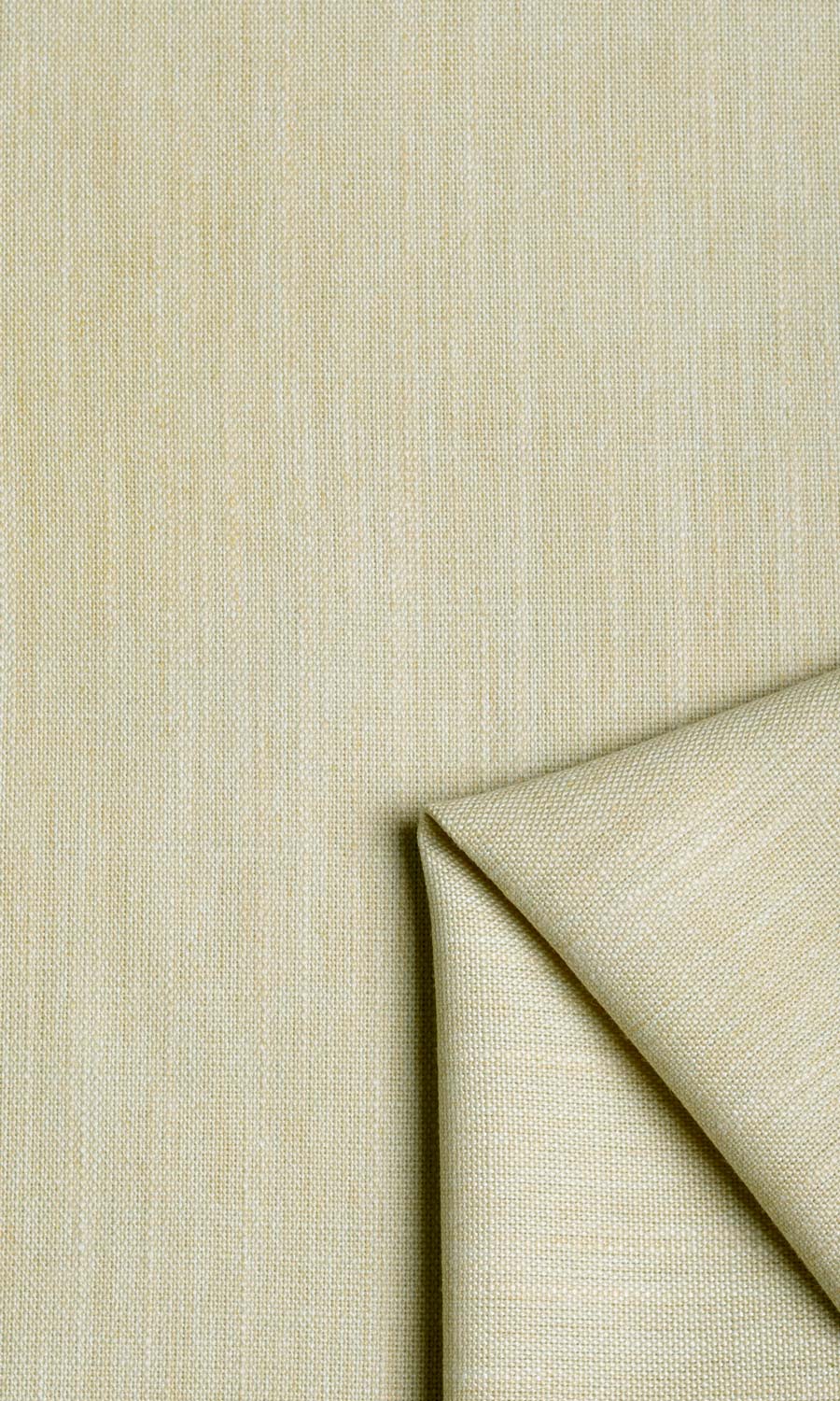 Plain Linen Texture Made-to-Measure Roman Blinds (Pale Yellow-Green)