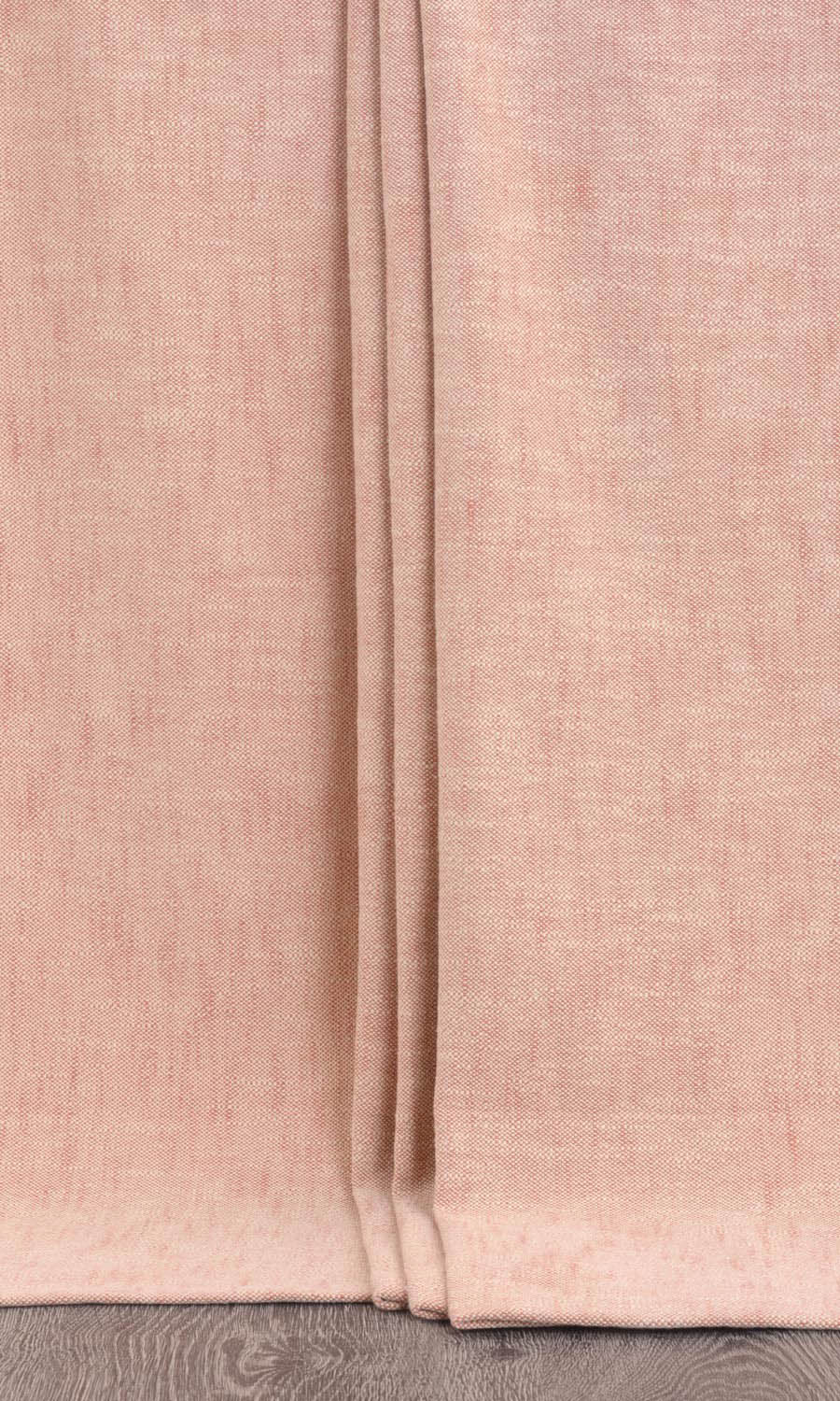 Plain Cotton Window Treatments Fabric Sample (Coral Red)