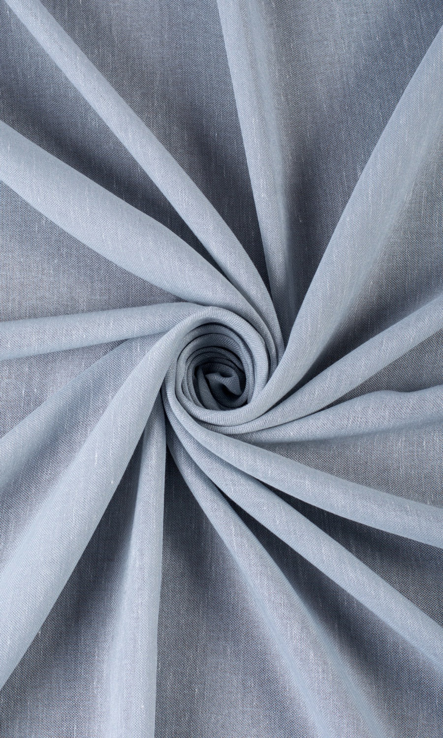Plain Sheer Roman Blinds (Periwinkle Gray) for Living, Bedroom, Kitchen, Bathroom