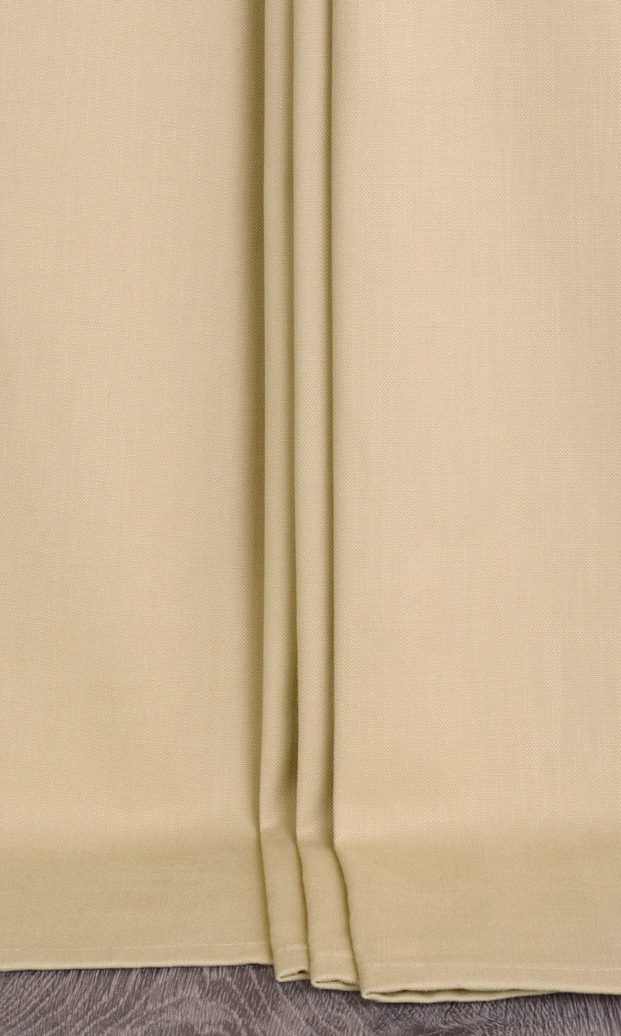 Poly-Cotton Flat, Plain, Fake, Faux, European Relaxed Roman Blinds (Beige)