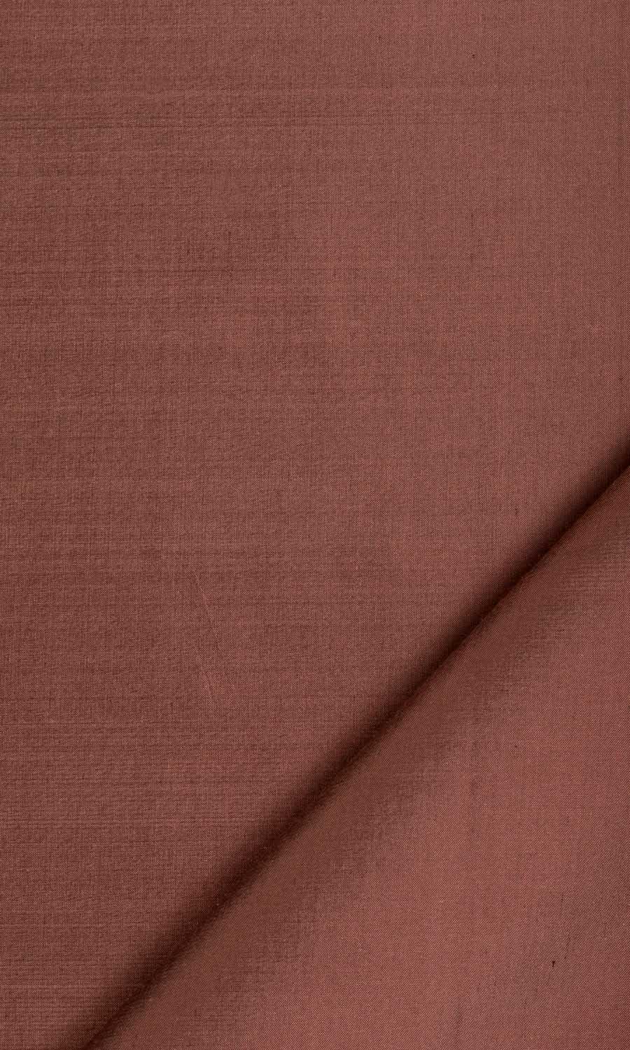 Shantung Silk Made-to-Measure Roman Blinds (Cognac Red/ Brown)