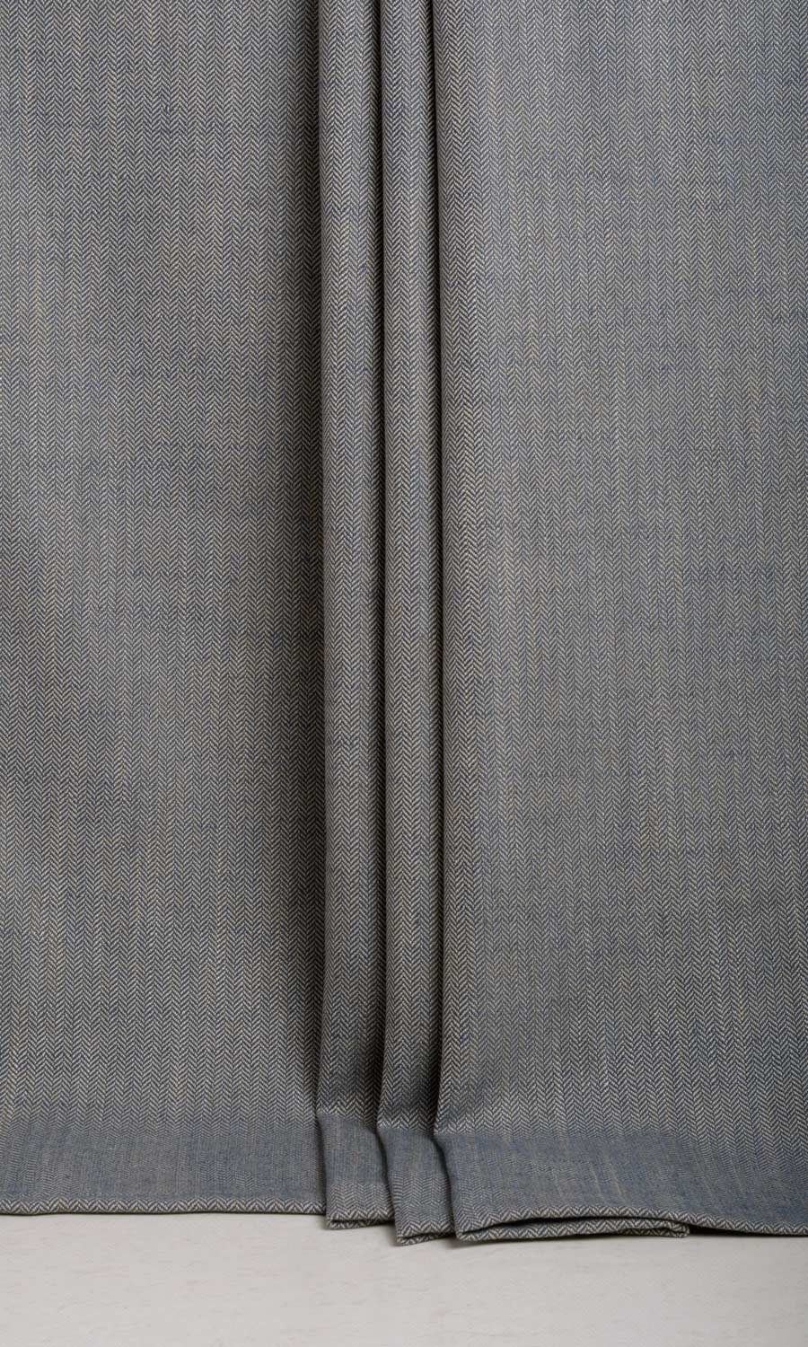 Herringbone Made-to-Measure Roman Blinds (Navy Blue/ Brown/ Grey)
