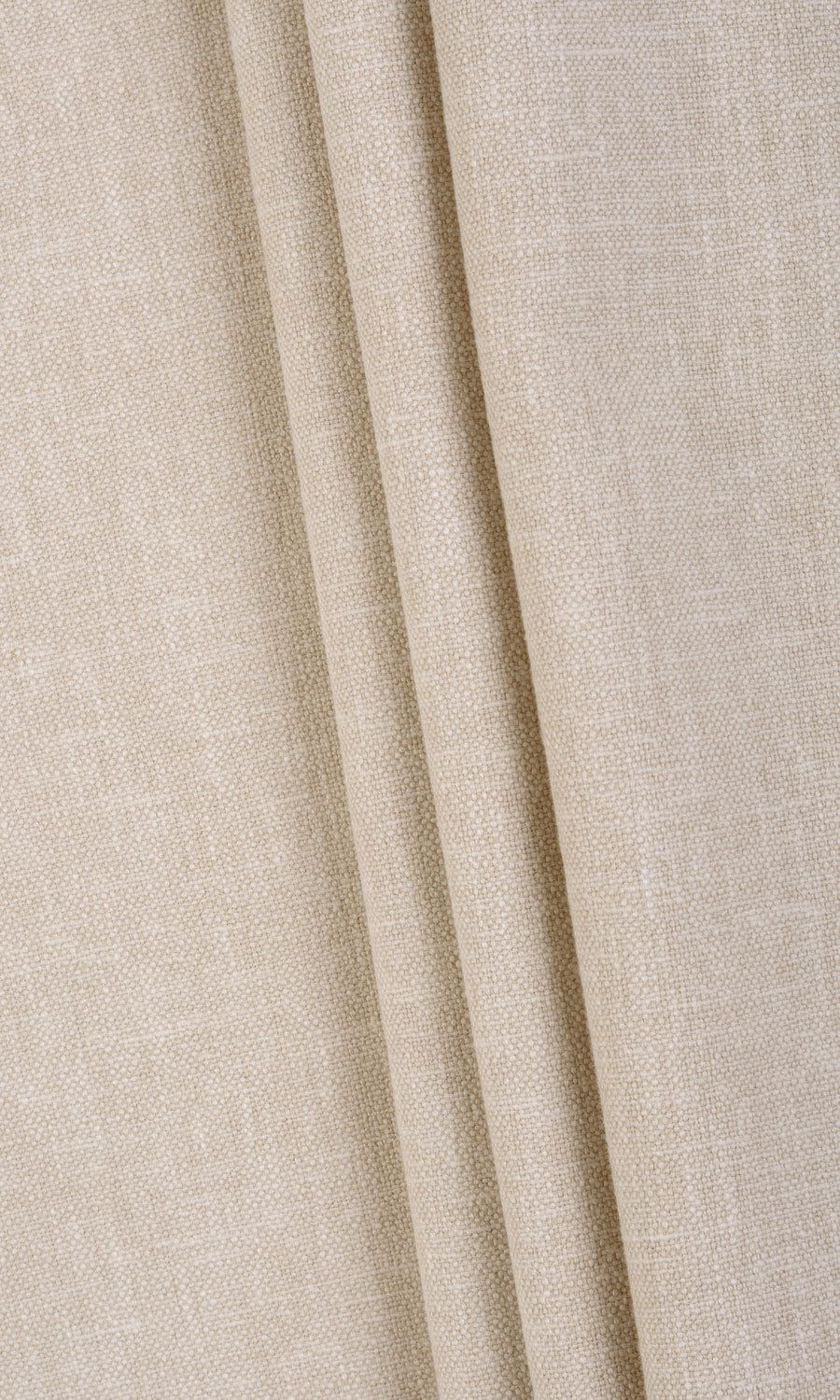 Linen Blend Home Textile Fabric Material By the Metre (Beige)