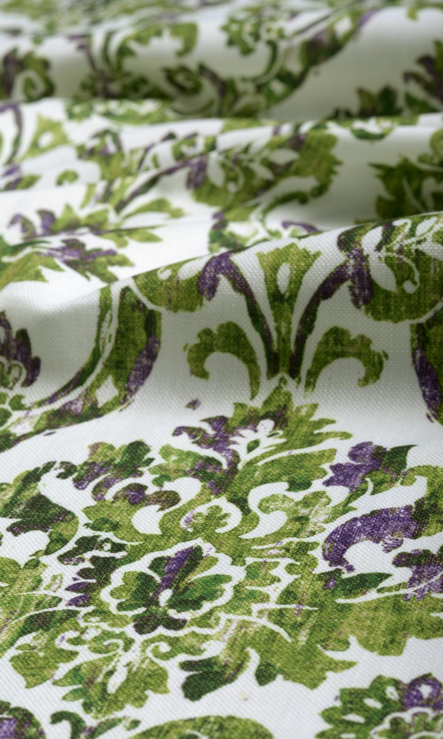 Damask / Patterned / Printed / Floral / Paisley Window Treatments Fabric Sample