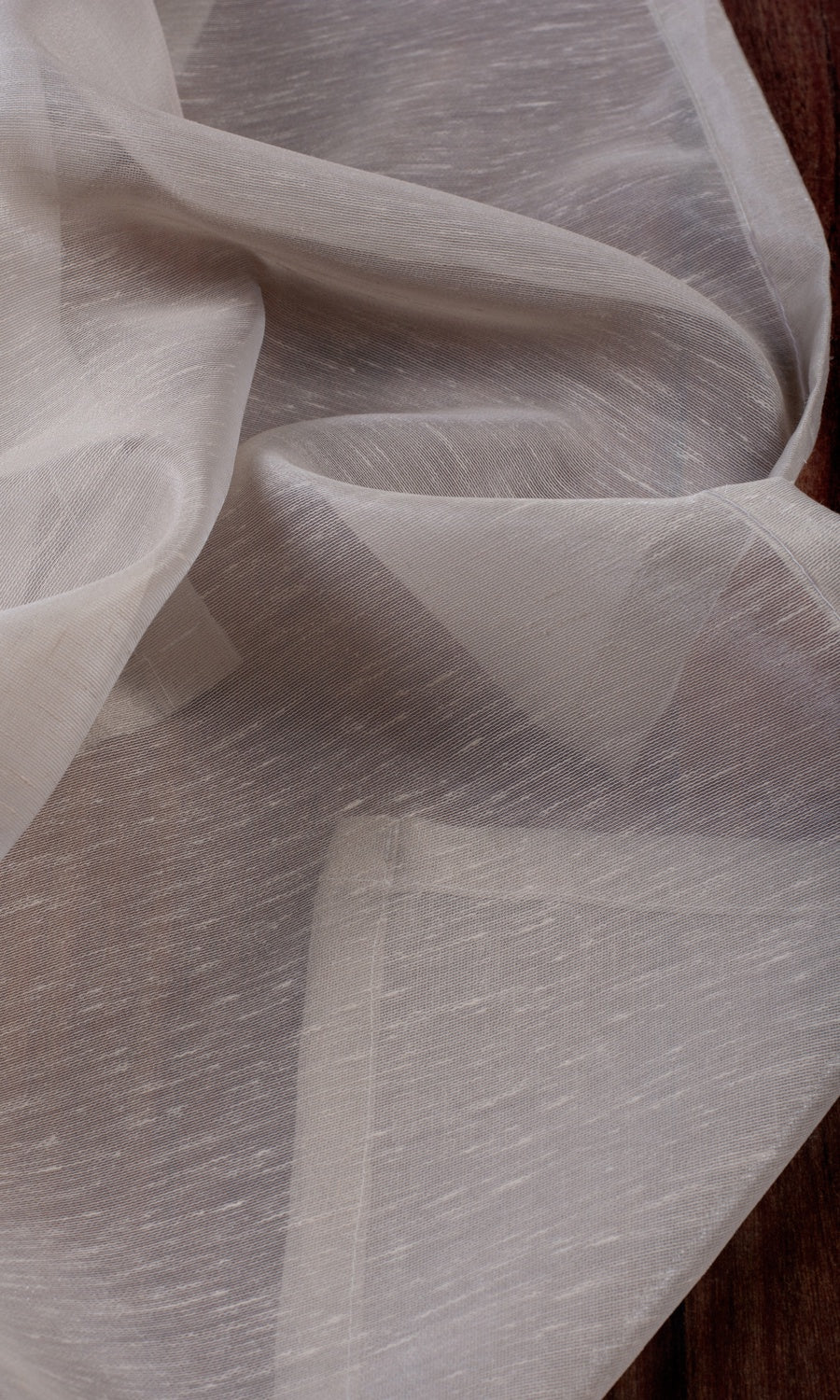 Plain Sheer Made-to-Measure Roman Blinds (Taupe Grey)