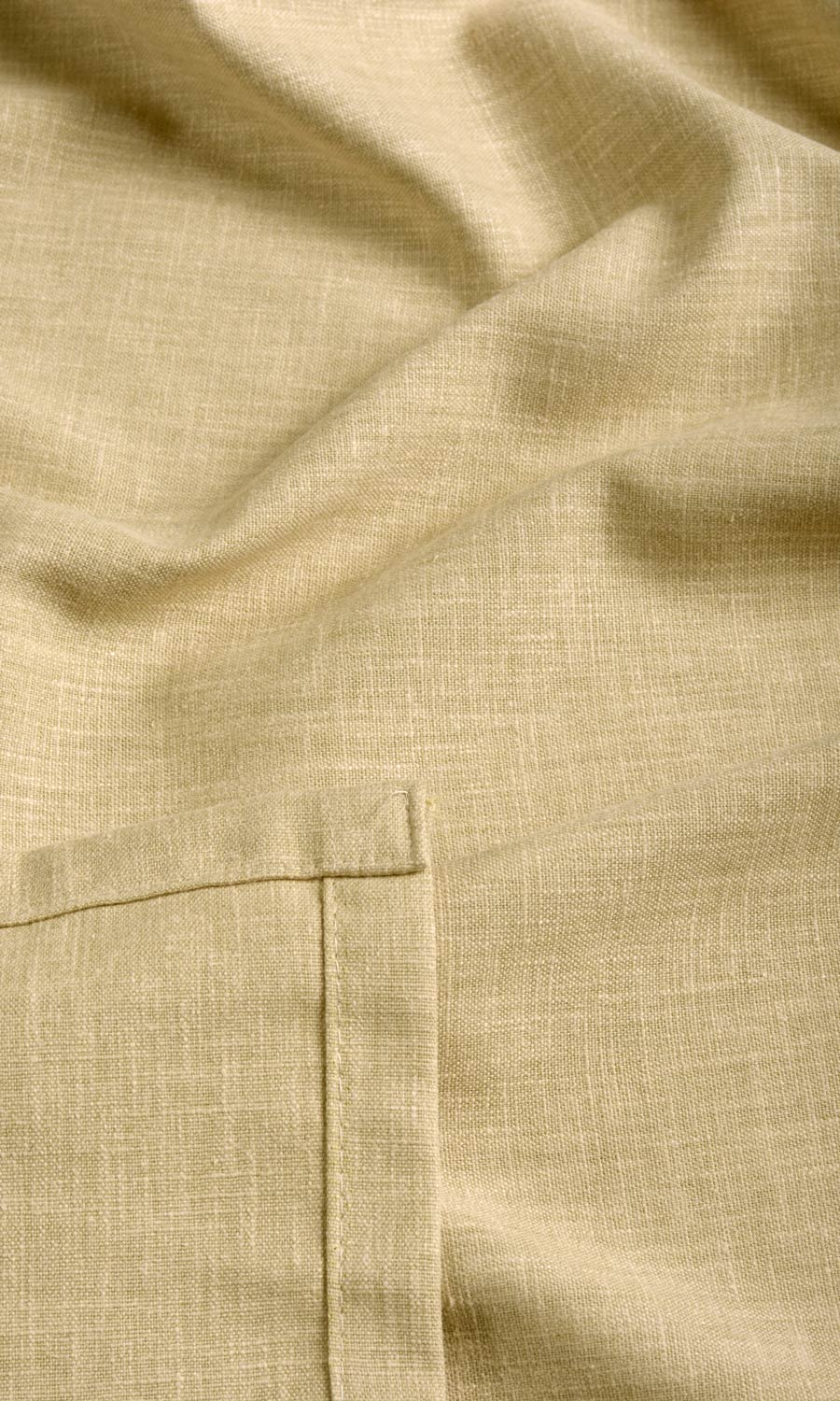 Linen Texture Fabric Sample for Roman Blinds & Shades (Wheat Beige)
