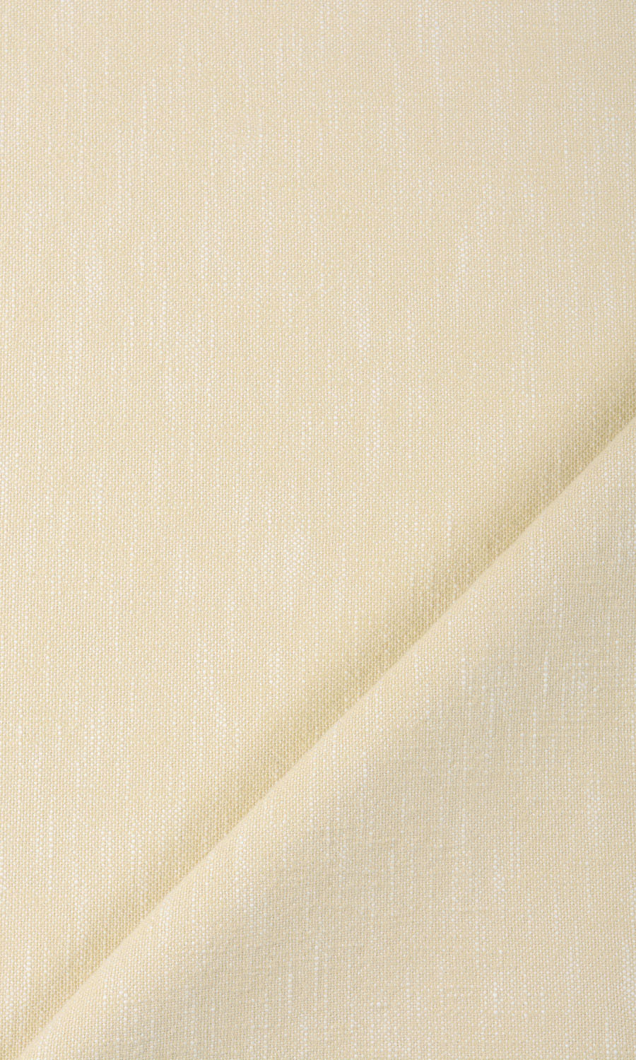 Plain Cotton Home Textile Fabric Material Sample (Ivory)