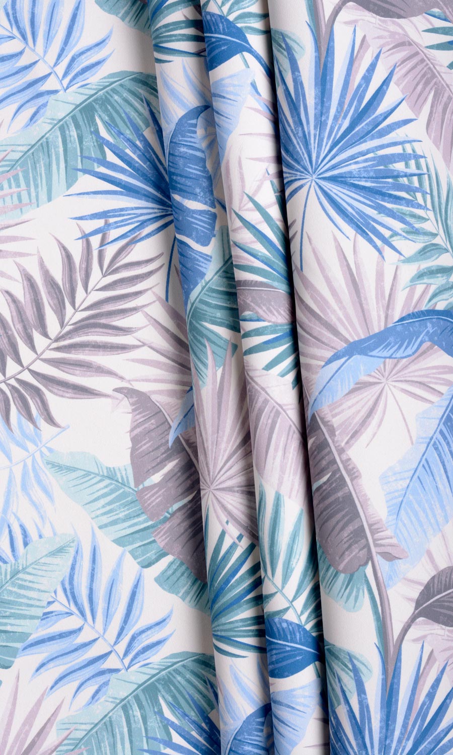 Botanical Floral Roman Blinds & Window Shades (Blue/ Purple)