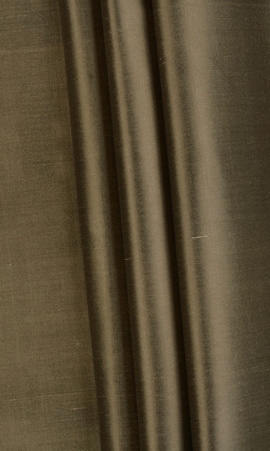 Shantung Silk Fabric By the Metre for Roman Blinds & Shades (Cedar Brown)