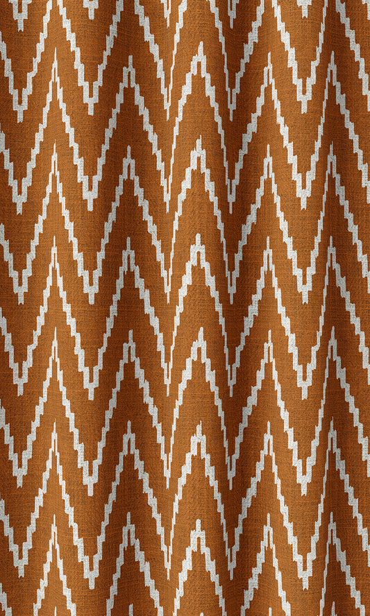 Chevron Print Shades (Orange/ White)