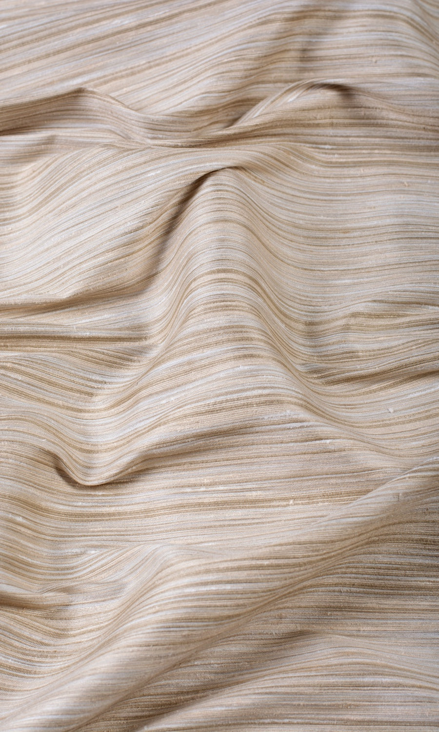 Faux Silk Made-to-Measure Roman Blinds (Sand Beige)