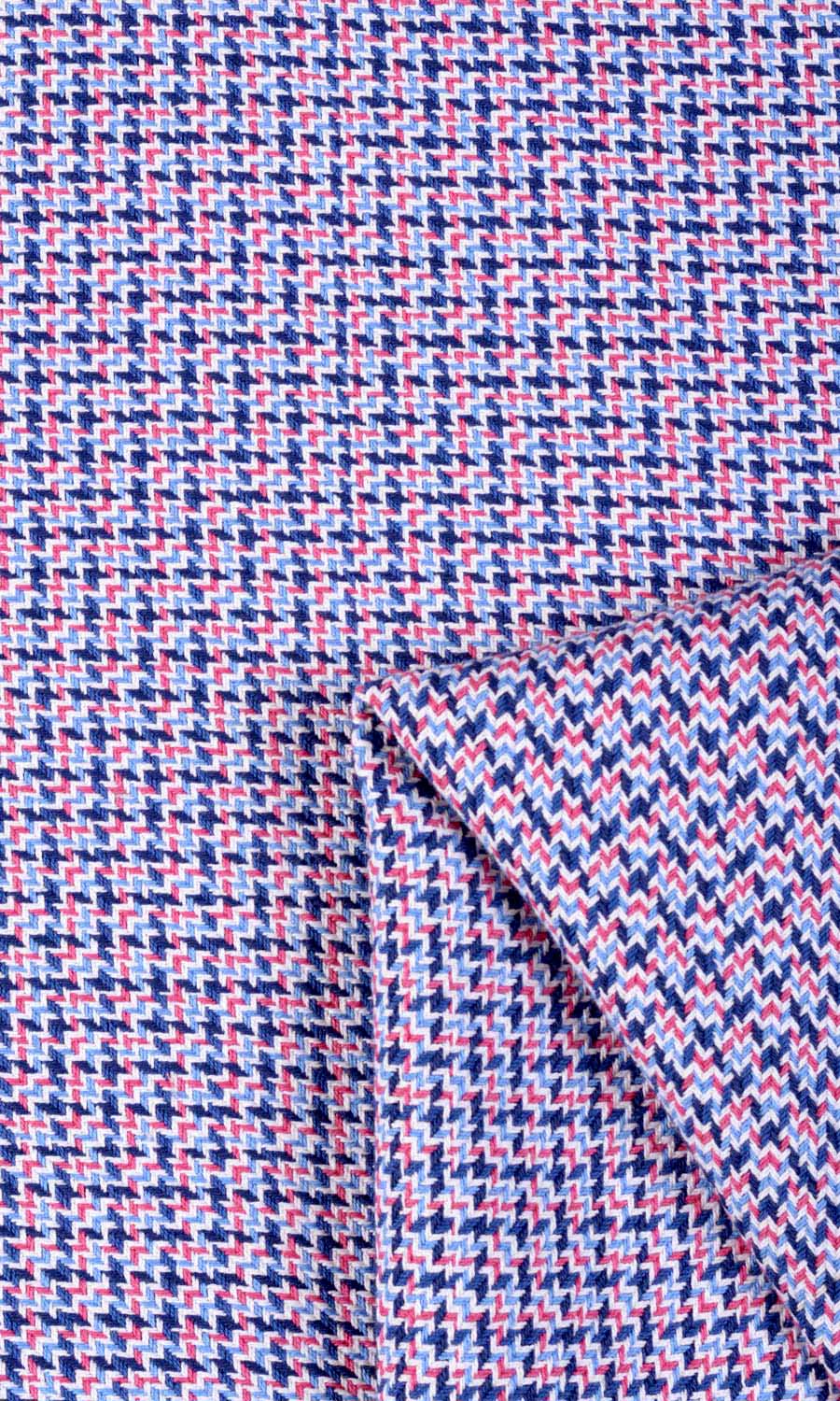 Basketweave Window Treatments Fabric By the Metre (Violet/ Purple/ Pink)