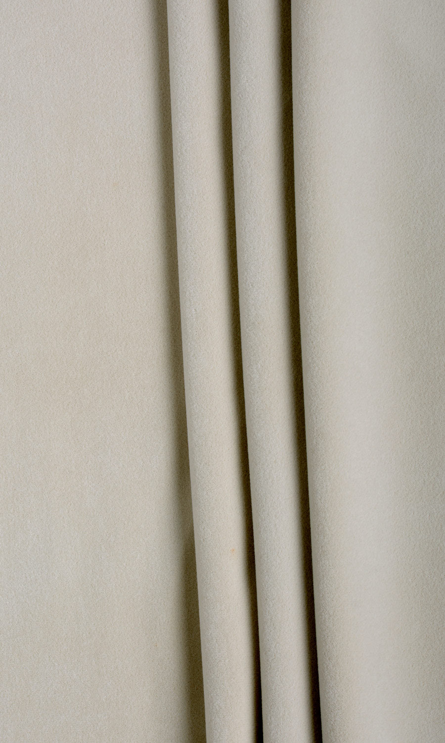 Velvet Flat, Plain, Fake, Faux, European Relaxed Roman Blinds (Pale Grey)