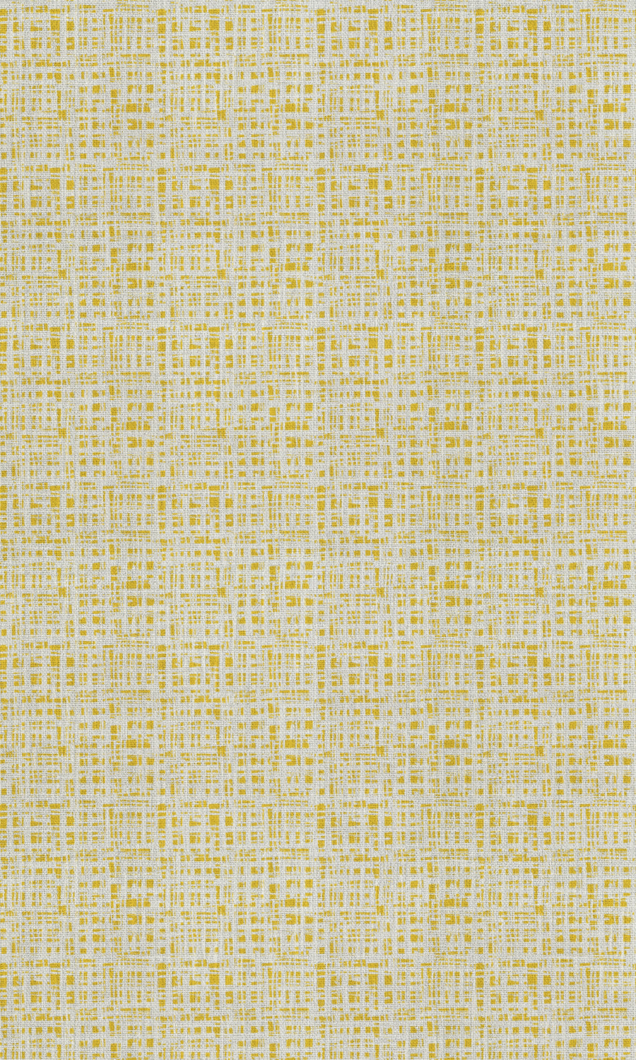 Abstract Print Fabric Material By the Metre (Eggshell White/ Yellow)