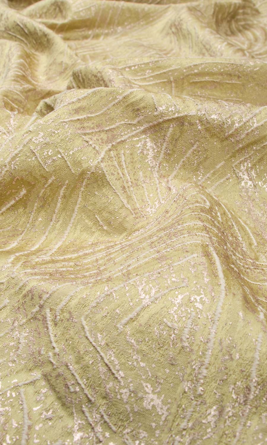 Textured Roman Blinds & Window Shades (Chartreuse Yellow/ White)