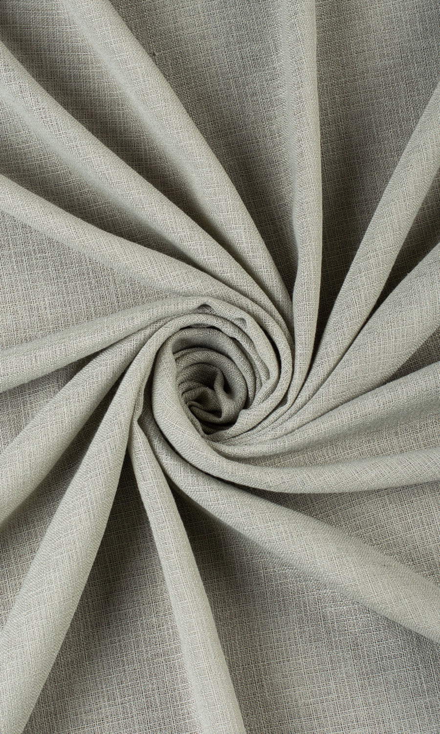 Textured Sheer Free Fabric Material Sample (Grey-Green)