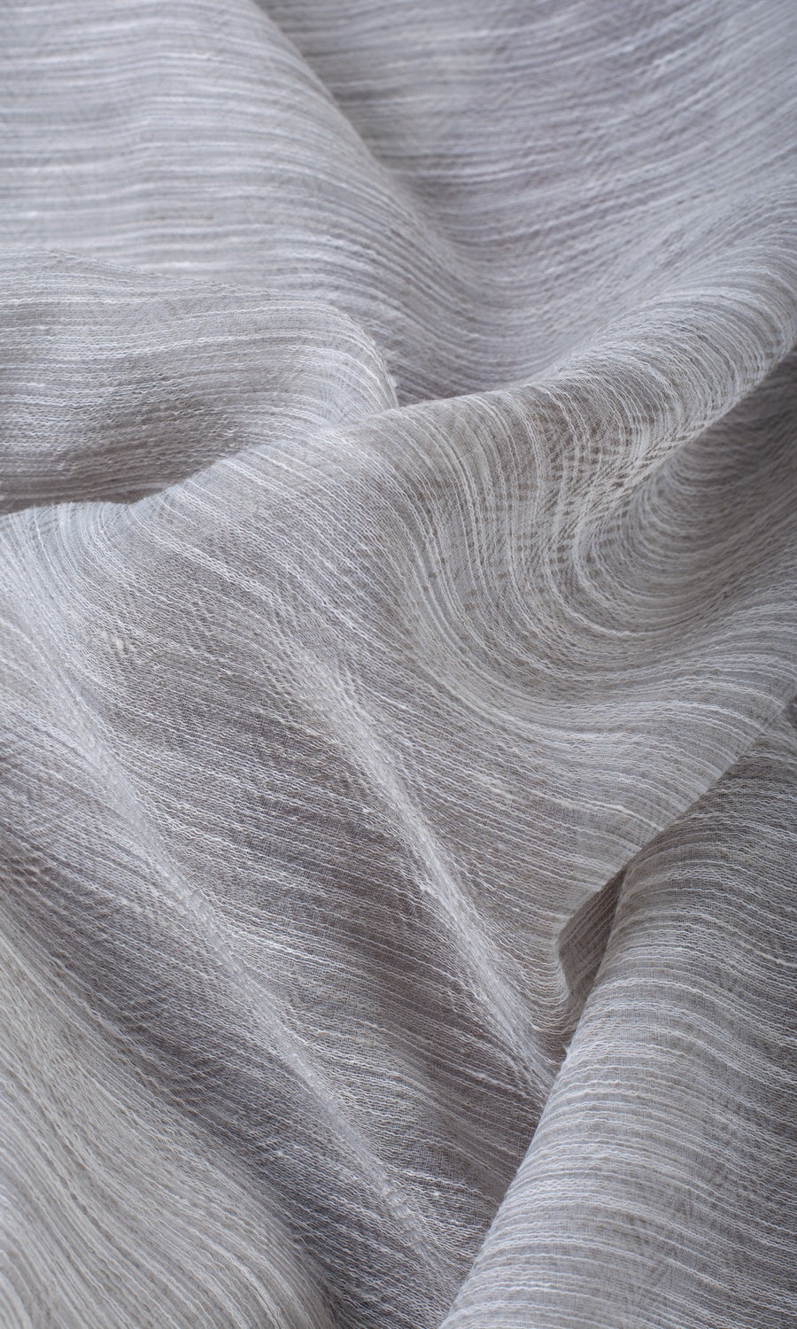 Textured Sheer Roman Blinds & Window Shades (Heather Gray)
