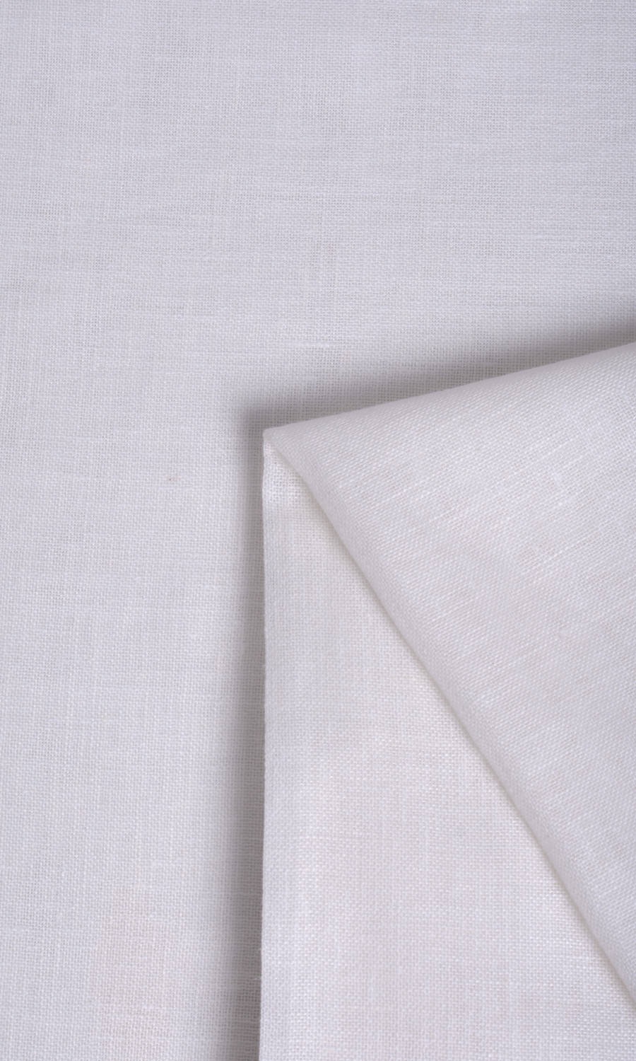 Sheer Home Textile Fabric Material By the Metre (White/ Ivory)