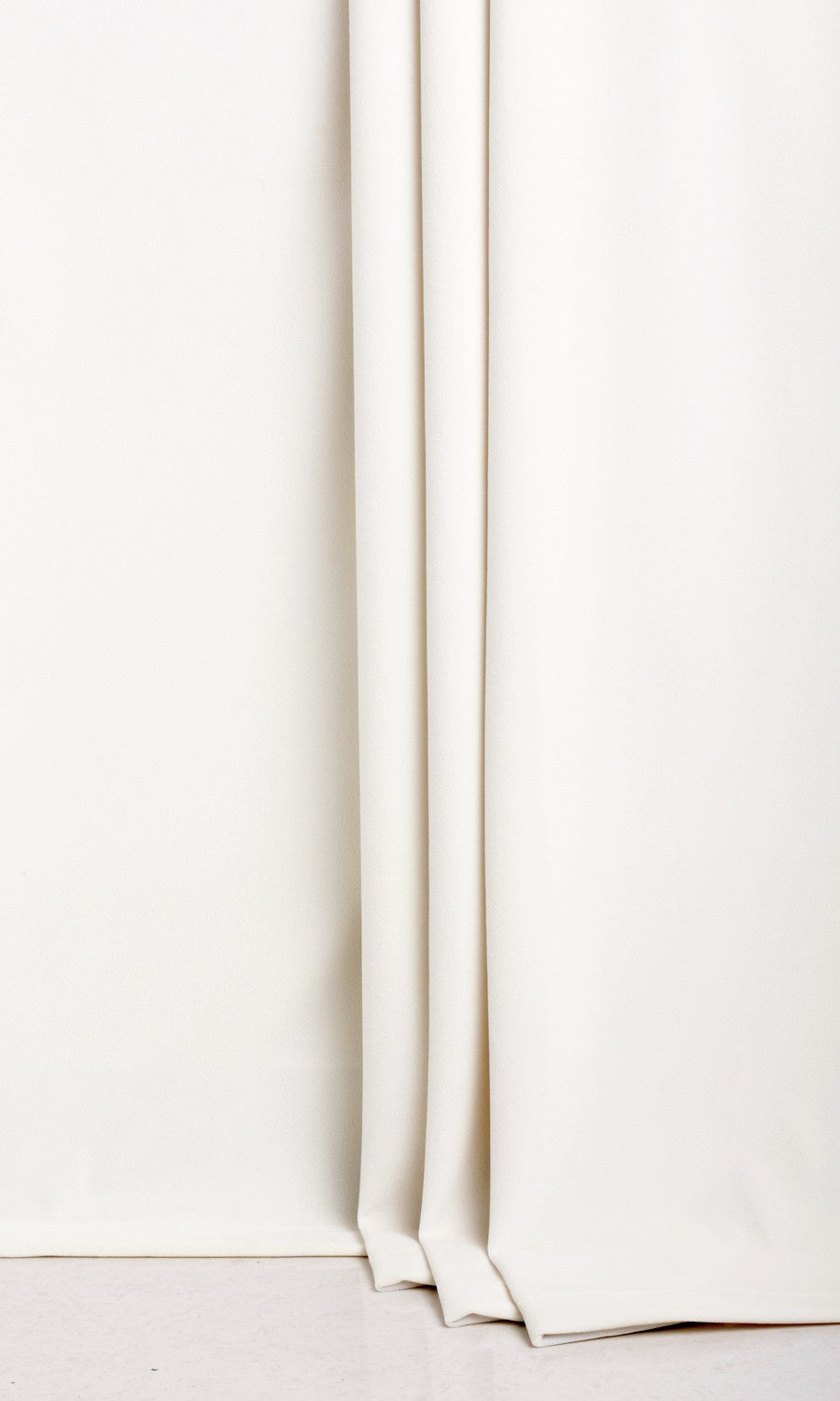 Velvet Free Fabric Material Sample (White)