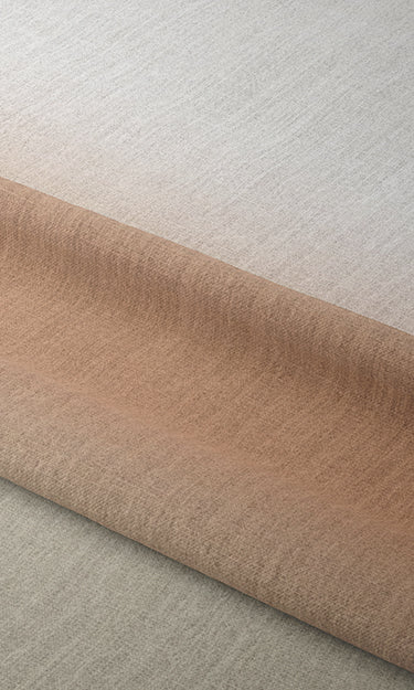 3-Tone Ombre Shades (Rust Orange/ Beige) Extra Long Short Wide