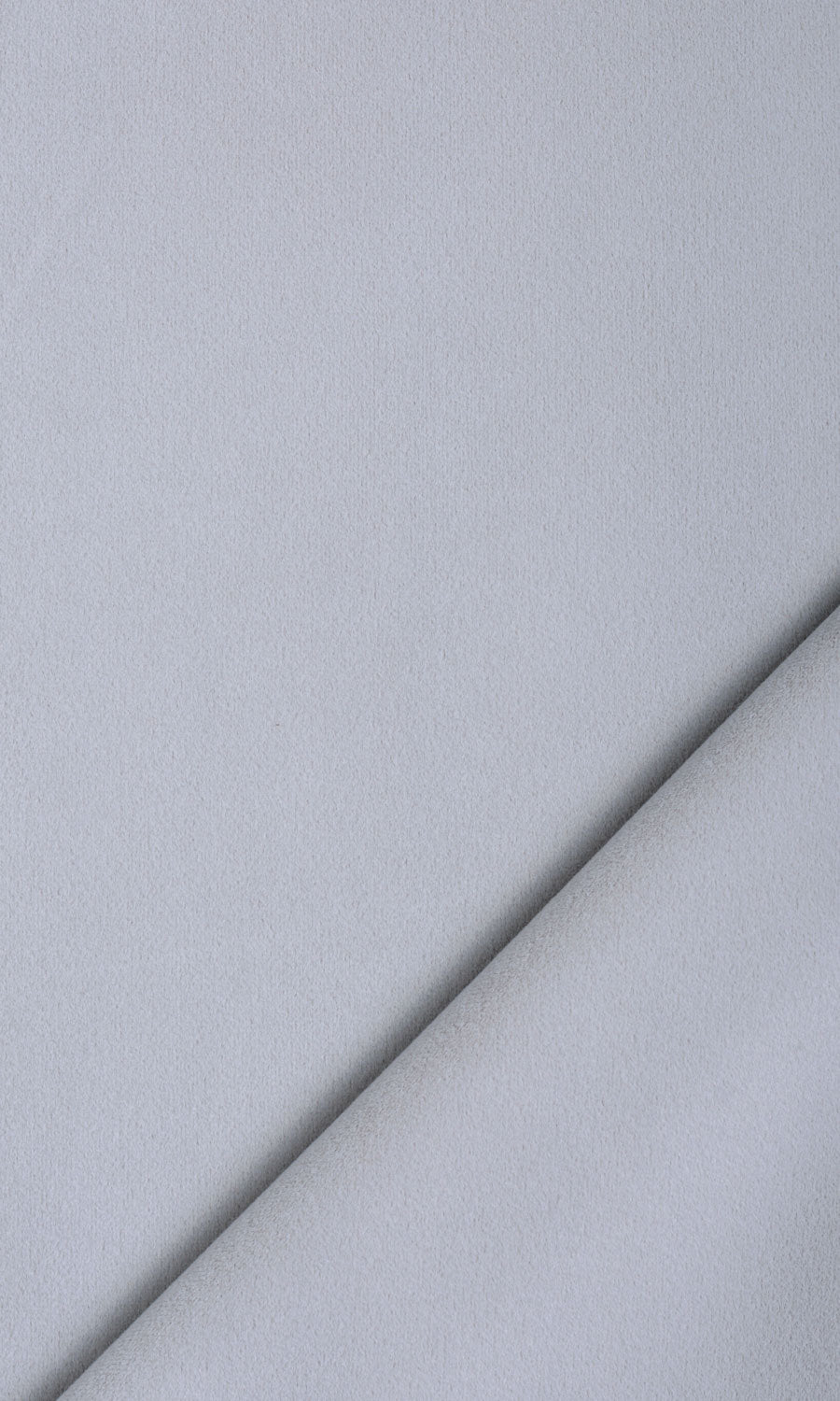 Velvet Flat, Plain, Fake, Faux, European Relaxed Roman Blinds (Steel Grey/ Blue)