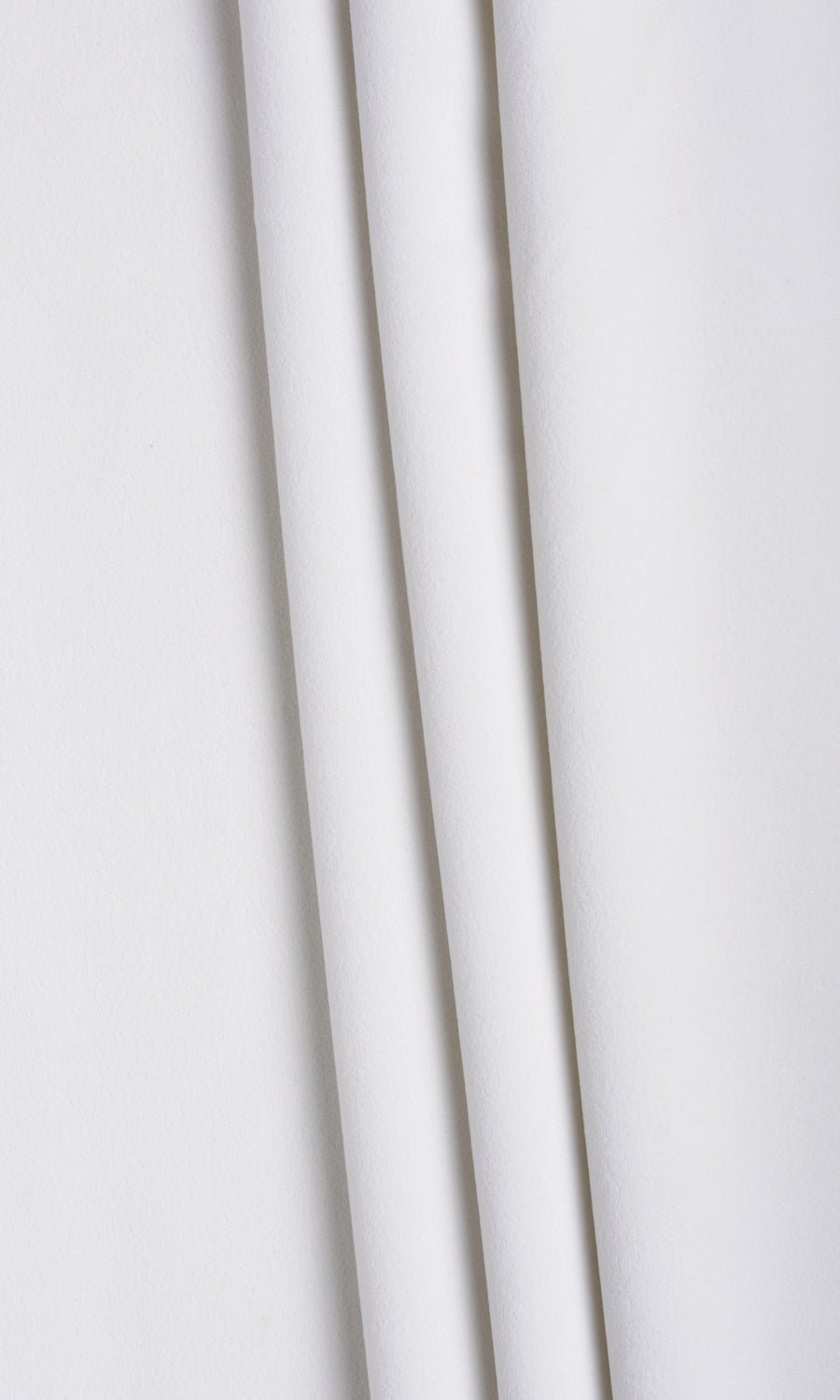 Velvet Flat, Plain, Fake, Faux, European Relaxed Roman Blinds (White)