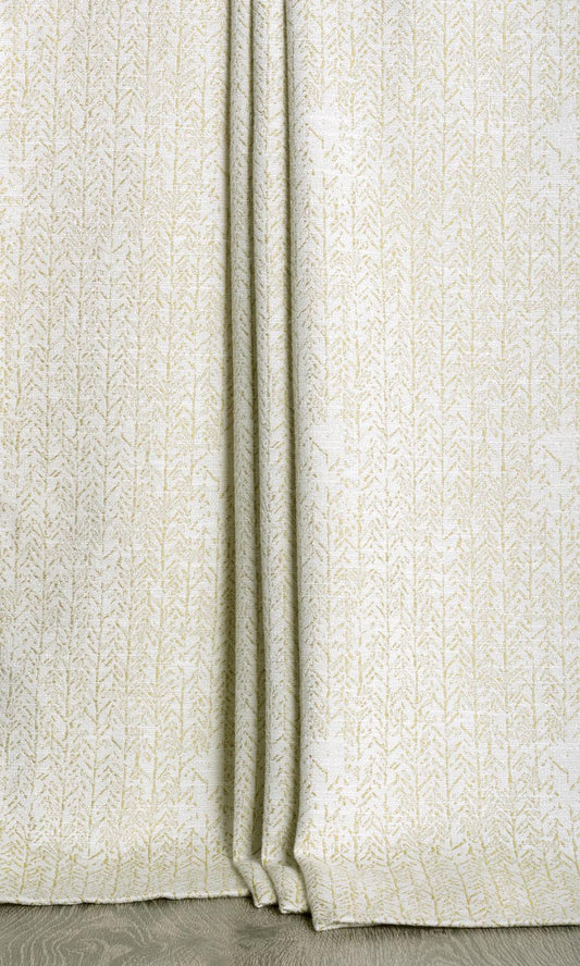 Herringbone Poly-Cotton Home Décor Fabric By the Metre (Pale Green)