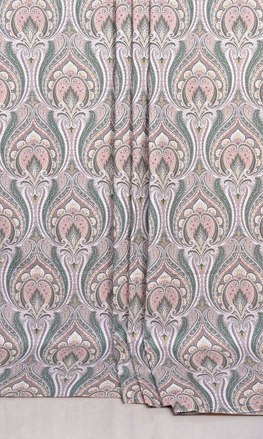 Floral Damask Blinds (Pink/ Green/ Grey) for Living, Bedroom, Kitchen, Bathroom