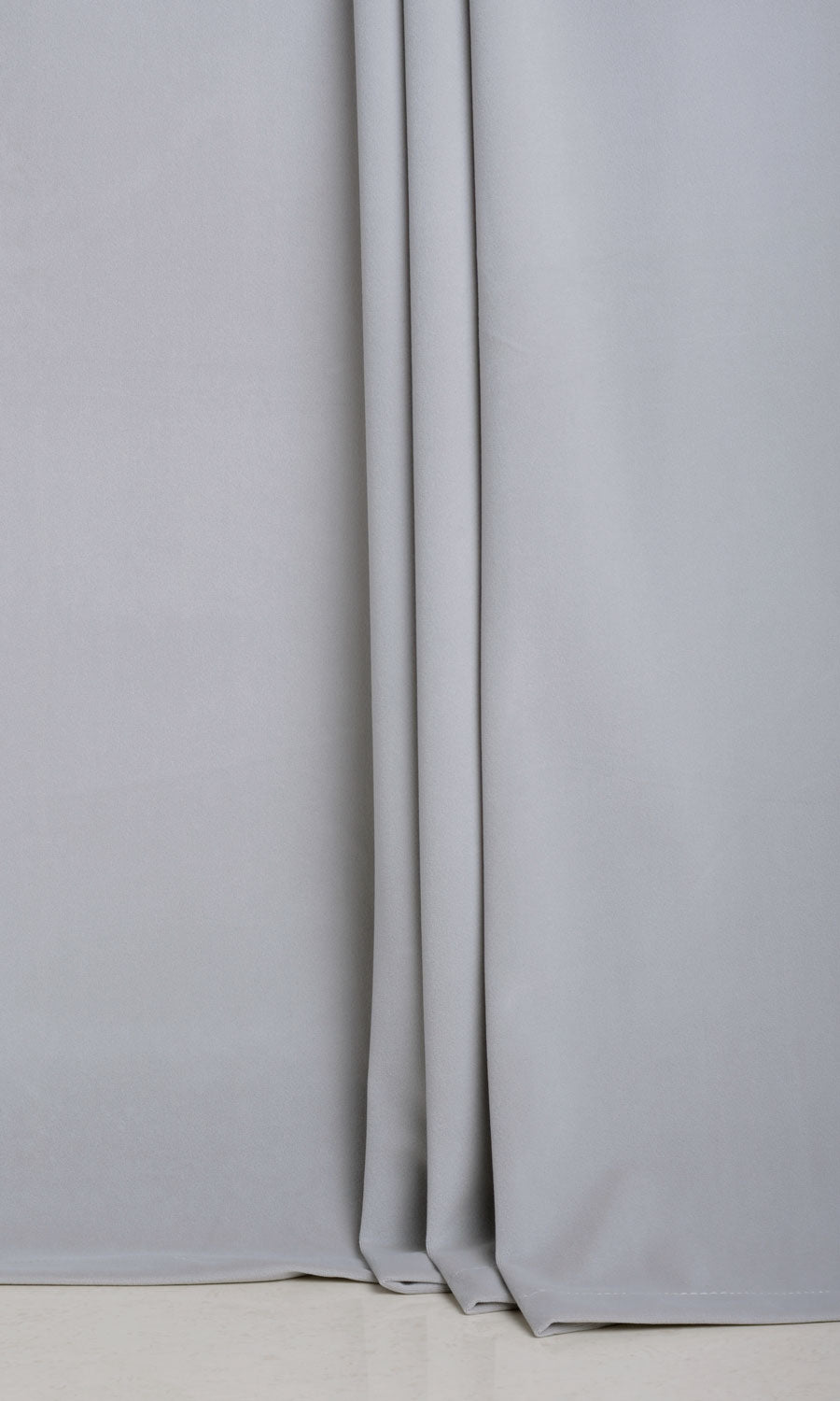 Velvet Made-to-Measure Roman Blinds (Steel Grey/ Blue)