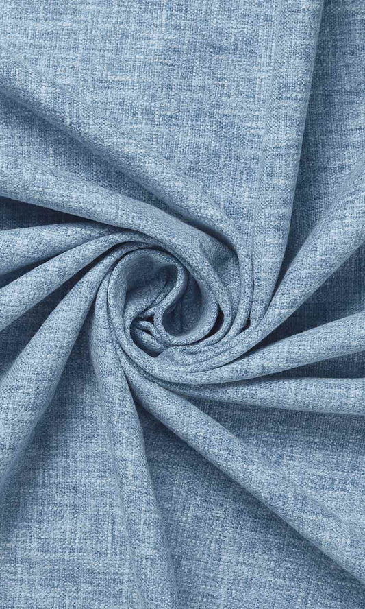 Cotton Blend Home Décor Fabric By the Metre (Blue)
